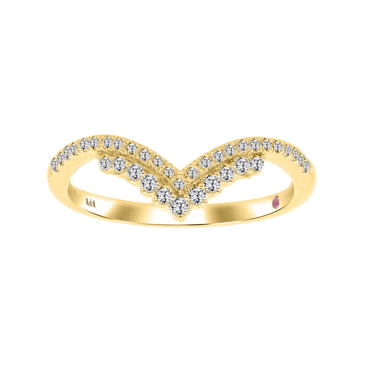 14K YELLOW GOLD 1/4CT ROUND DIAMOND LADIES RING 14K YELLOW GOLD 1/4CT ROUND DIAMOND LADIES RING