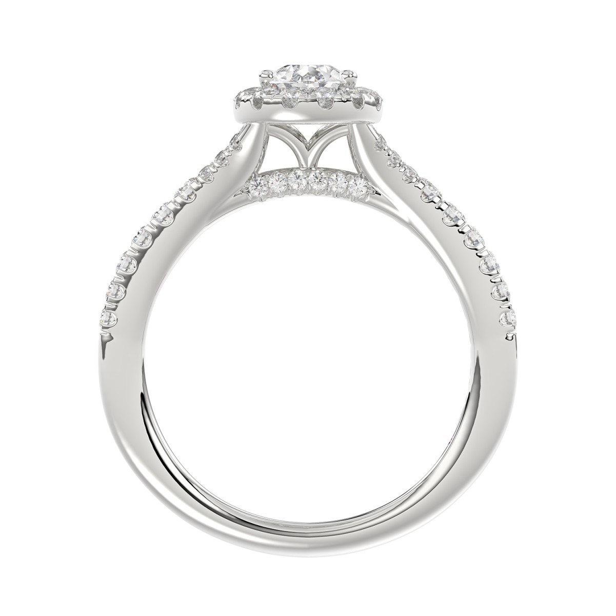 14K WHITE GOLD 1CT ROUND/PEAR DIAMOND LADIES BRIDAL SET(CENTER STONE PEAR DIAMOND 1/2CT) 14K WHITE GOLD 1CT ROUND/PEAR DIAMOND LADIES BRIDAL SET(CENTER STONE PEAR DIAMOND 1/2CT)