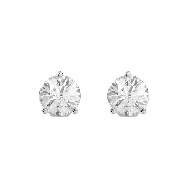 18K WHITE GOLD 1/4CT ROUND DIAMOND LADIES SOLITAIR...