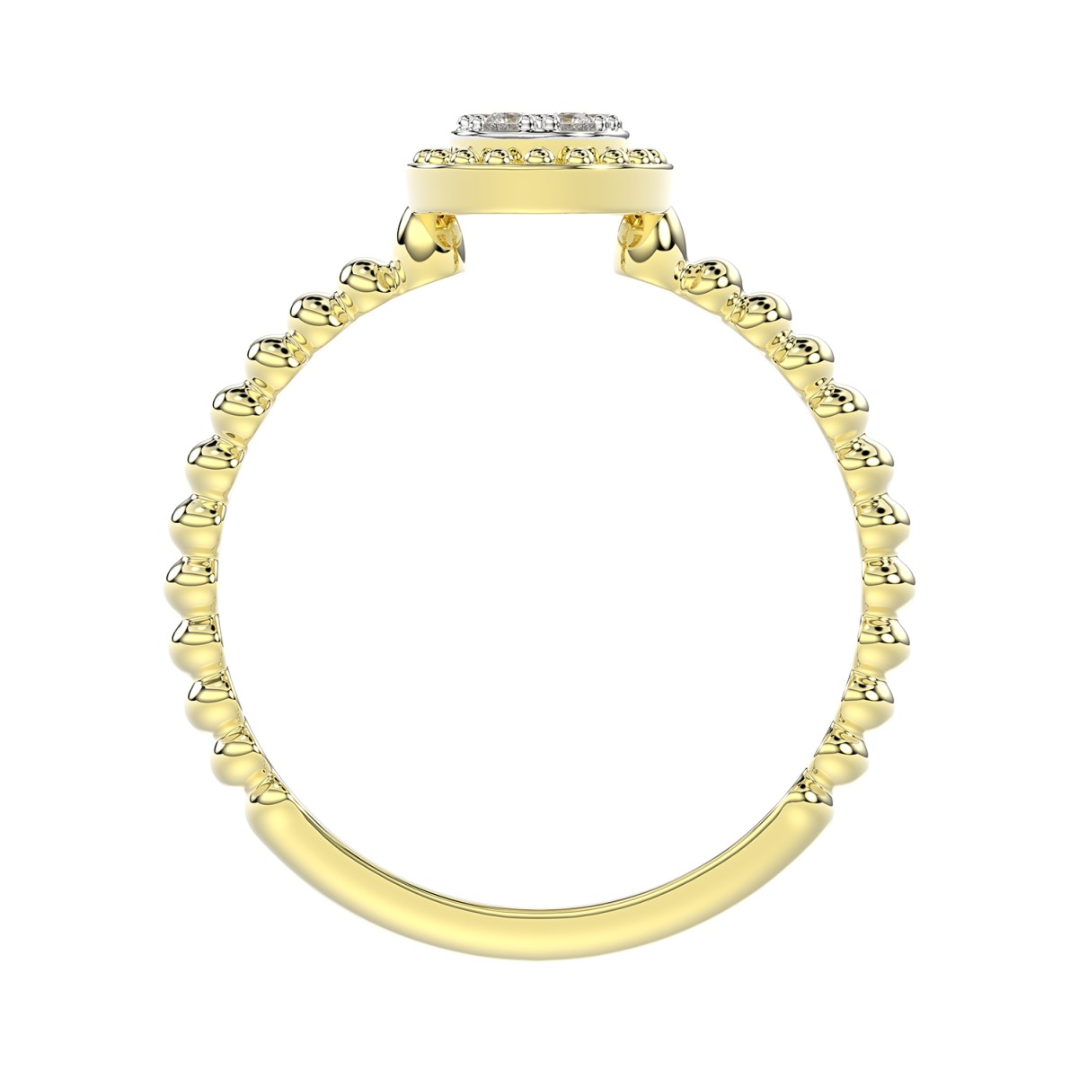 14K WHITE GOLD 1/10CT ROUND DIAMOND LADIES RING 14K WHITE GOLD 1/10CT ROUND DIAMOND LADIES RING
