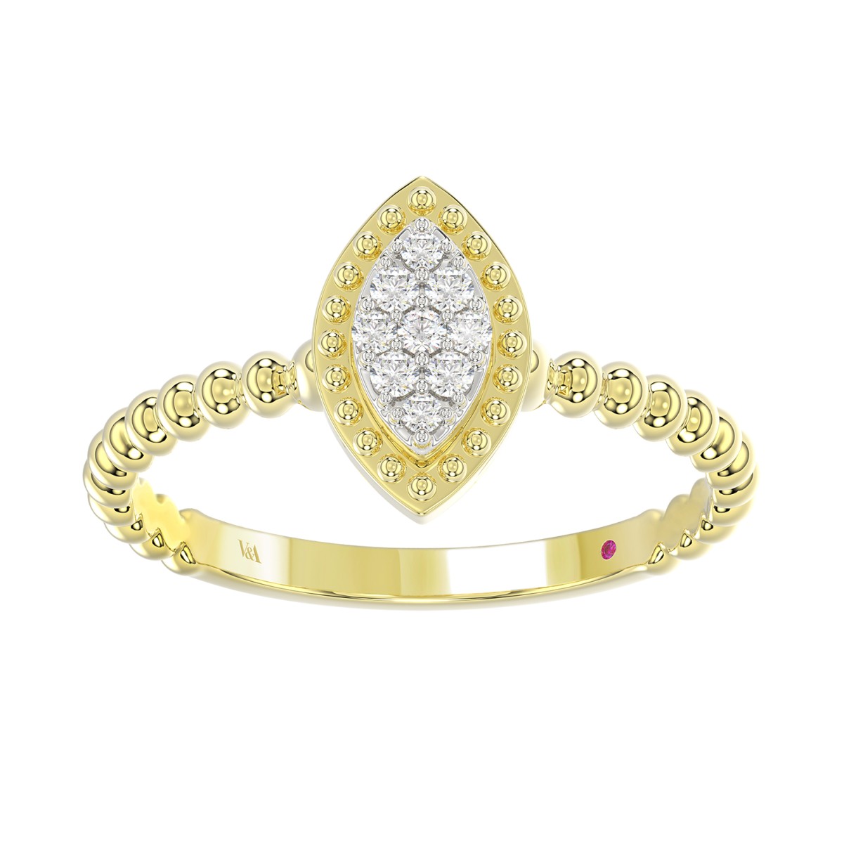 10K YELLOW GOLD 1/10CT ROUND/PINK SAPPHIRE DIAMOND LADIES RING 10K YELLOW GOLD 1/10CT ROUND/PINK SAPPHIRE DIAMOND LADIES RING