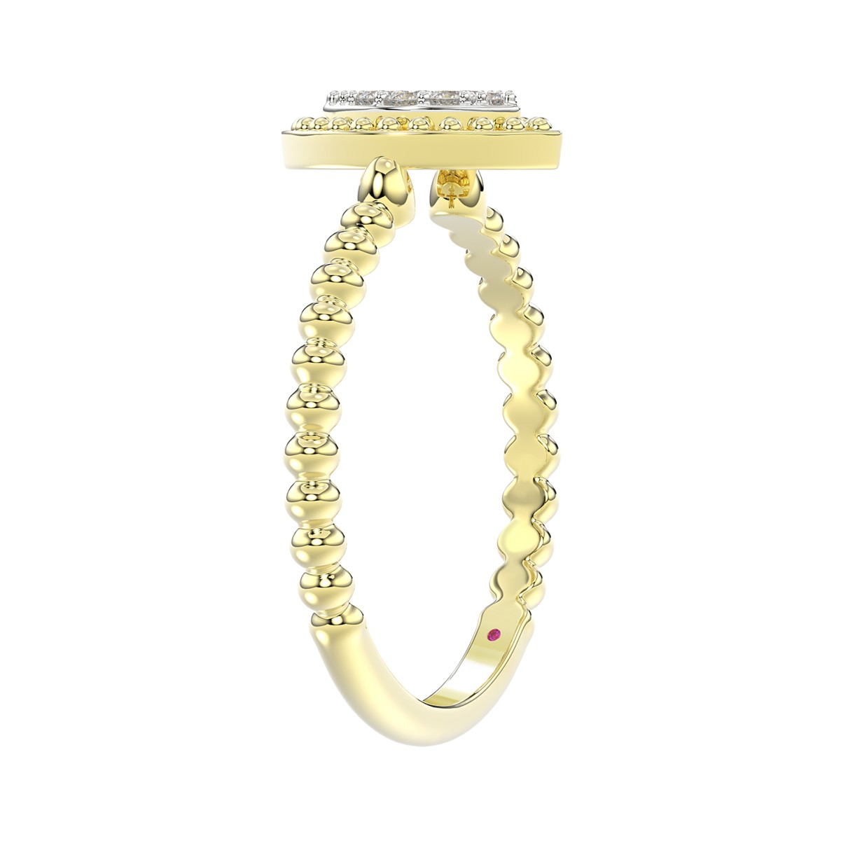 10K YELLOW GOLD 1/10CT ROUND/PINK SAPPHIRE DIAMOND LADIES RING 10K YELLOW GOLD 1/10CT ROUND/PINK SAPPHIRE DIAMOND LADIES RING