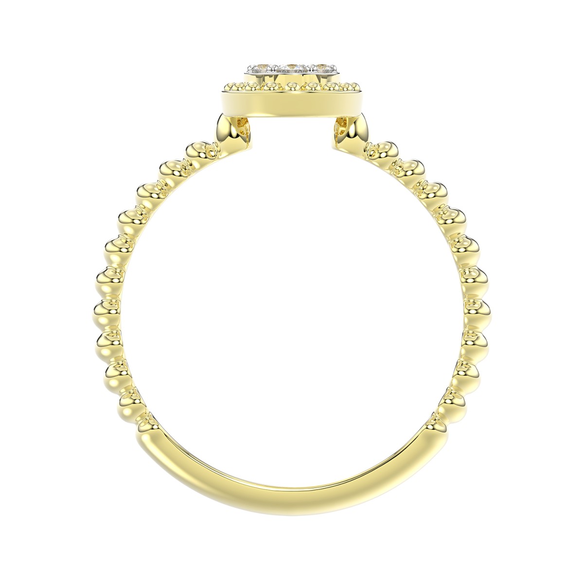 10K YELLOW GOLD 1/10CT ROUND DIAMOND LADIES RING (RUBY DIAMOND) 10K YELLOW GOLD 1/10CT ROUND DIAMOND LADIES RING (RUBY DIAMOND)