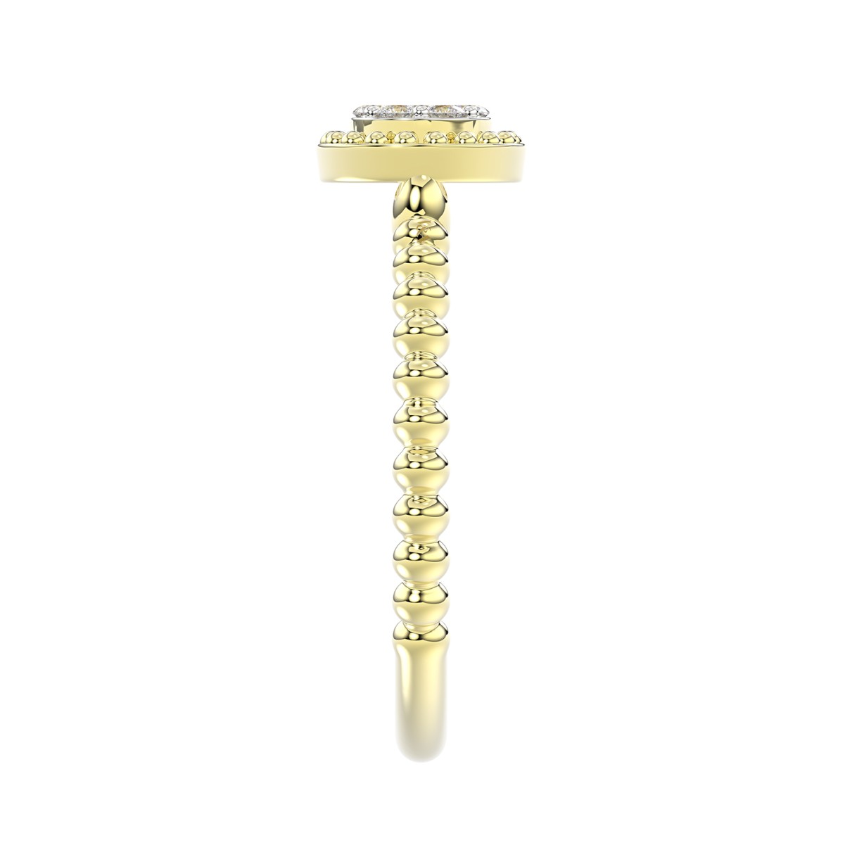 10K YELLOW GOLD 1/10CT ROUND DIAMOND LADIES RING (RUBY DIAMOND) 10K YELLOW GOLD 1/10CT ROUND DIAMOND LADIES RING (RUBY DIAMOND)