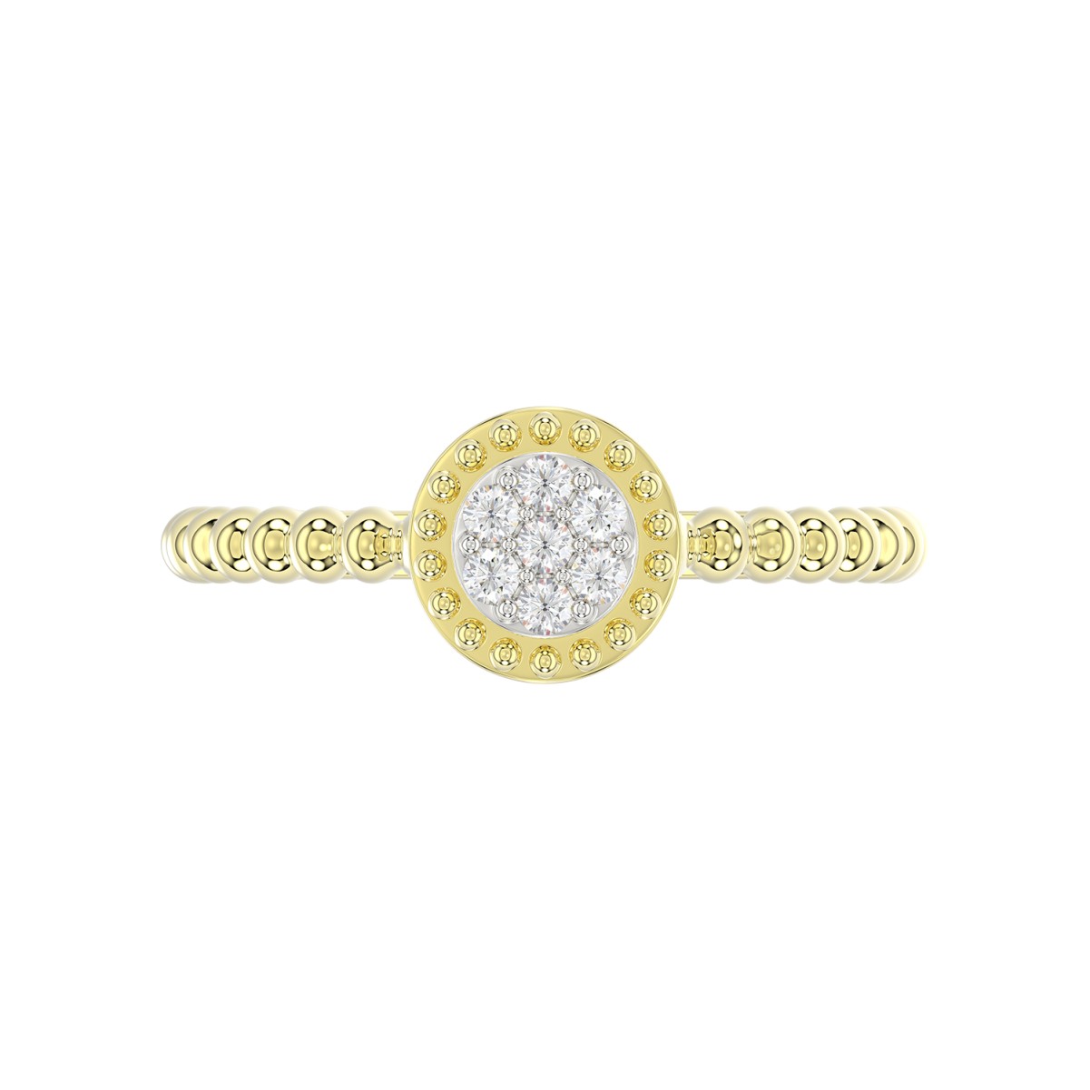 10K YELLOW GOLD 1/10CT ROUND DIAMOND LADIES RING (RUBY DIAMOND) 10K YELLOW GOLD 1/10CT ROUND DIAMOND LADIES RING (RUBY DIAMOND)