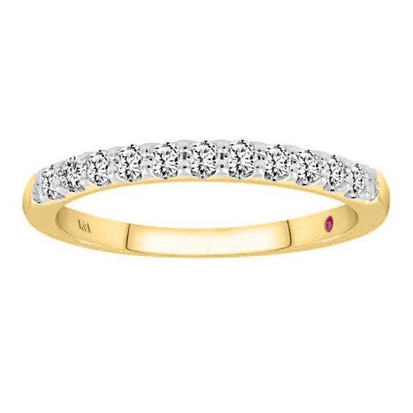 14K YELLOW GOLD 1CT ROUND/PINK SAPPHIRE DIAMOND LA...