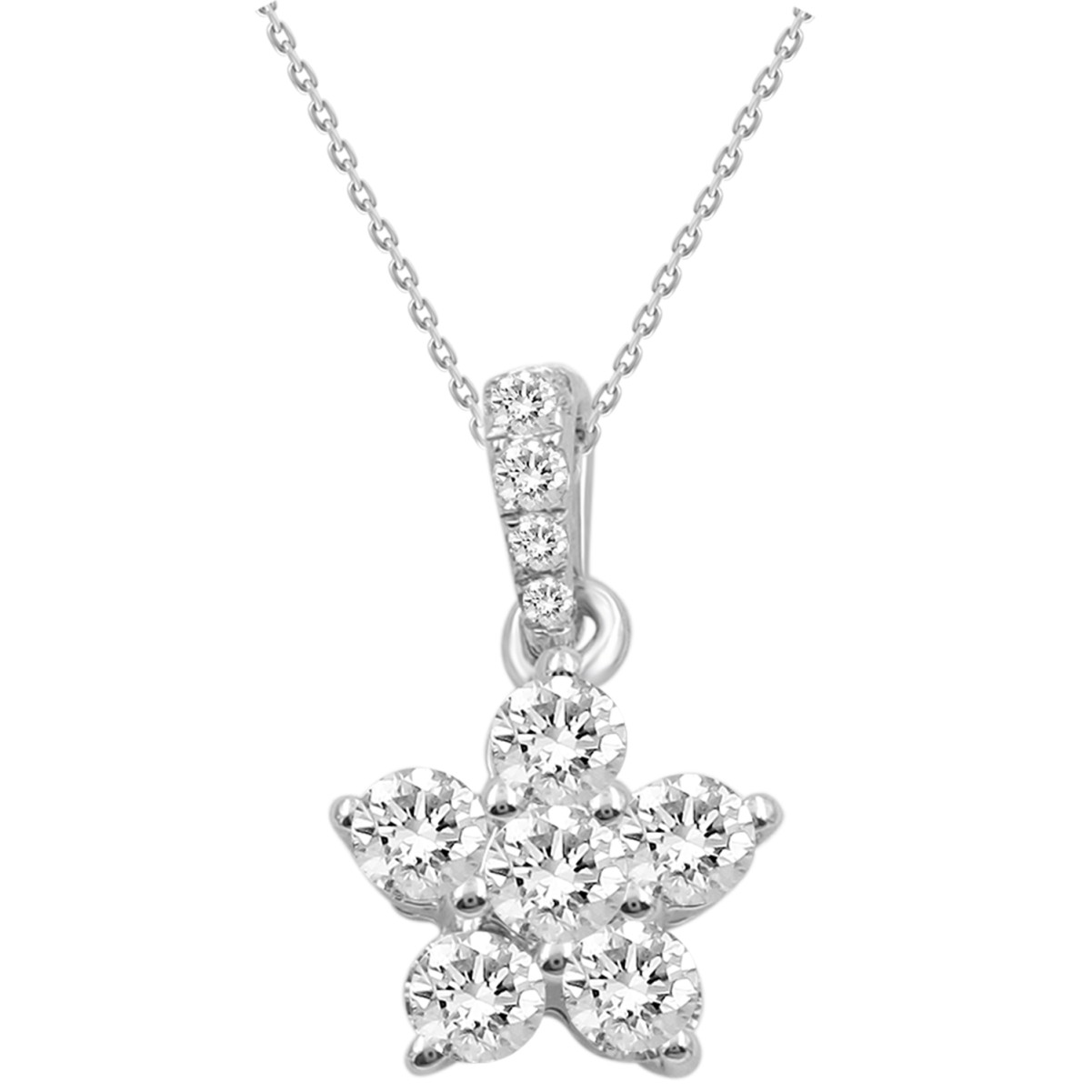 14K WHITE GOLD 1/3CT ROUND/PINK SAPPHIRE DIAMOND LADIES PENDANT WITH CHAIN 14K WHITE GOLD 1/3CT ROUND/PINK SAPPHIRE DIAMOND LADIES PENDANT WITH CHAIN