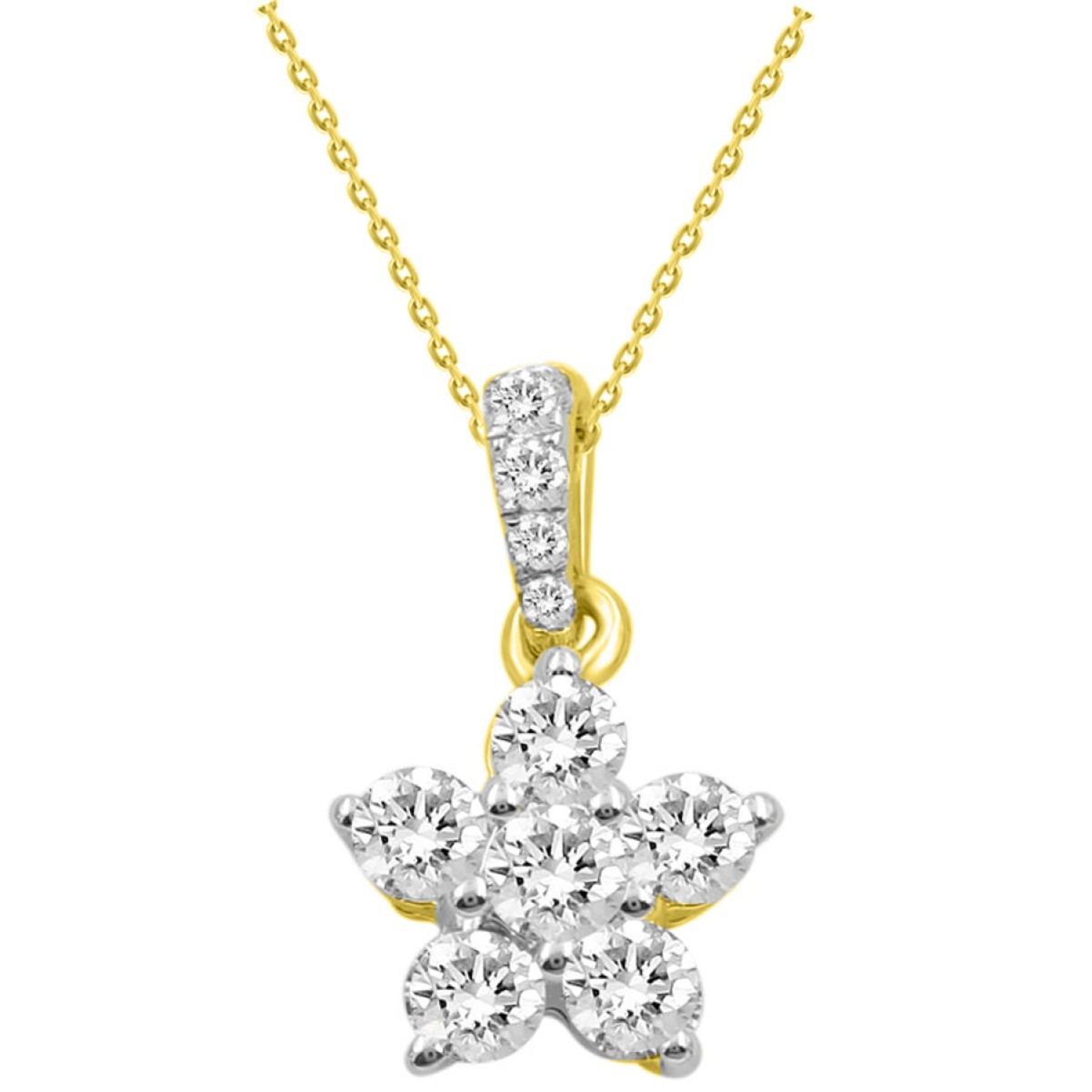 14K YELLOW GOLD 1/3CT ROUND/PINK SAPPHIRE DIAMOND LADIES PENDANT WITH CHAIN 14K YELLOW GOLD 1/3CT ROUND/PINK SAPPHIRE DIAMOND LADIES PENDANT WITH CHAIN