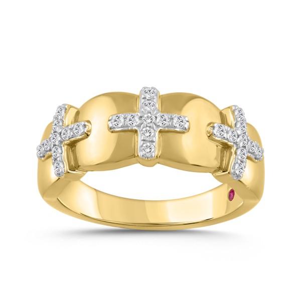 14K YELLOW GOLD 1/4CT ROUND/PINK SAPPHIRE DIAMOND ...