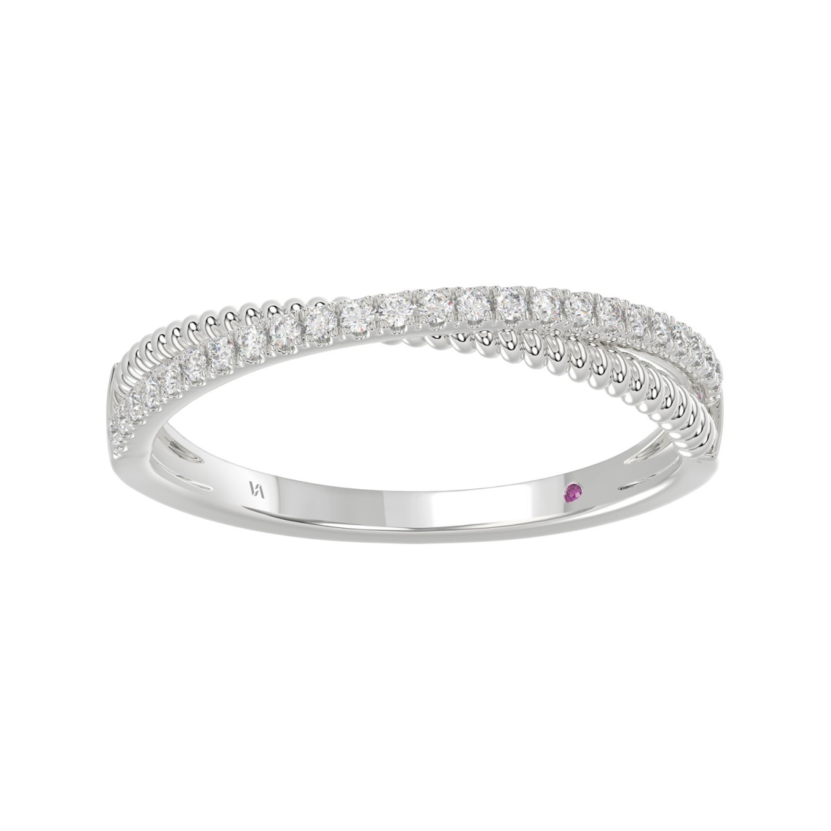 14K WHITE GOLD 1/6CT ROUND DIAMOND LADIES RING 14K WHITE GOLD 1/6CT ROUND DIAMOND LADIES RING