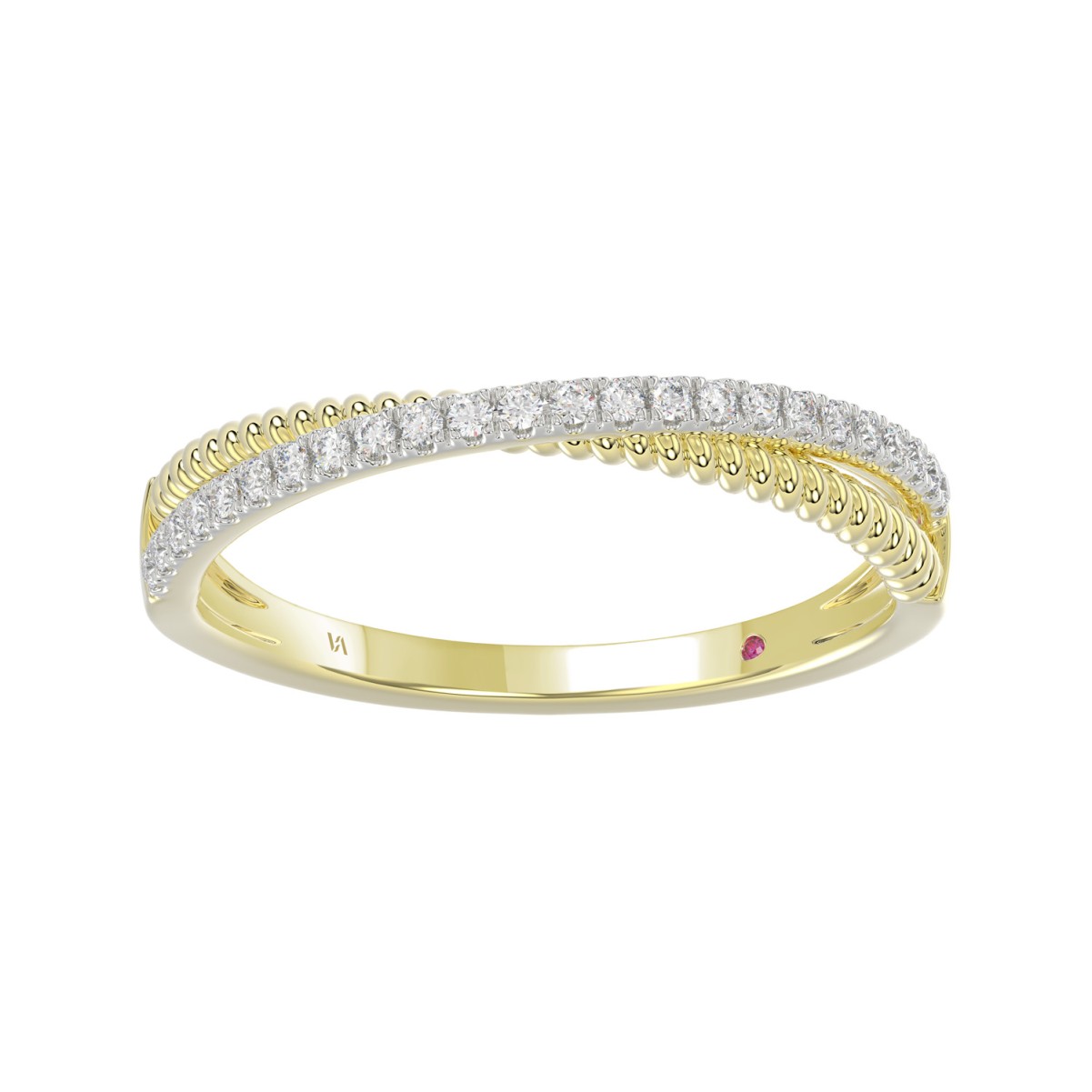 14K YELLOW GOLD 1/6CT ROUND DIAMOND LADIES RING 14K YELLOW GOLD 1/6CT ROUND DIAMOND LADIES RING