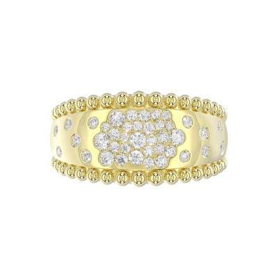 10K YELLOW GOLD 1/2CT ROUND DIAMOND LADIES RING