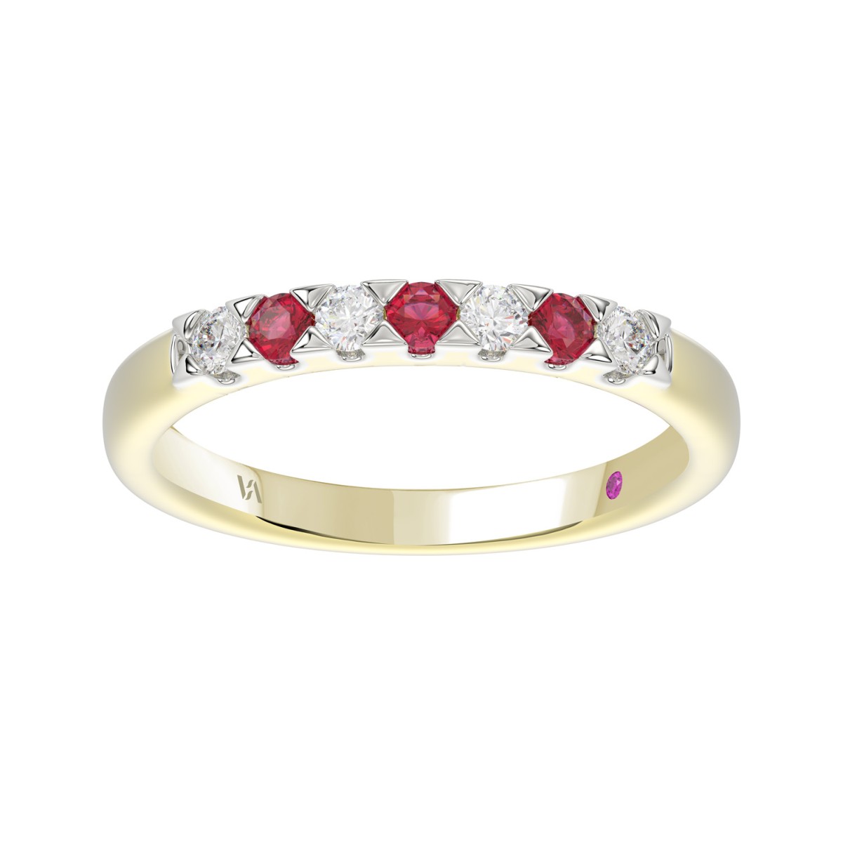 10K YELLOW GOLD 1/3CT ROUND DIAMOND LADIES RING (ROUND RUBY DIAMOND 1/6CT) 10K YELLOW GOLD 1/3CT ROUND DIAMOND LADIES RING (ROUND RUBY DIAMOND 1/6CT)