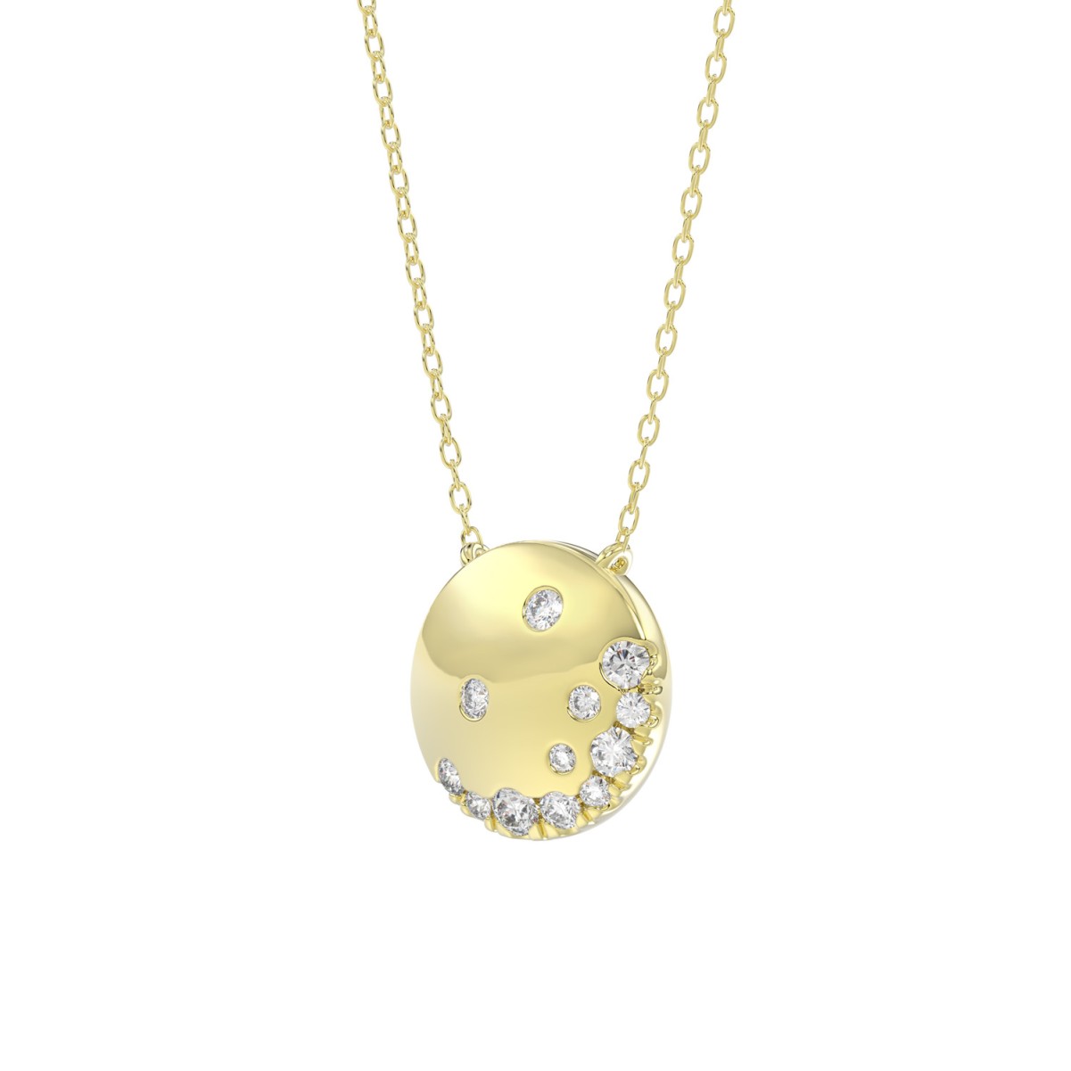10K YELLOW GOLD 1/5CT ROUND DIAMOND LADIES PENDANT WITH CHAIN (PINK SAPPHIRE) 10K YELLOW GOLD 1/5CT ROUND DIAMOND LADIES PENDANT WITH CHAIN (PINK SAPPHIRE)