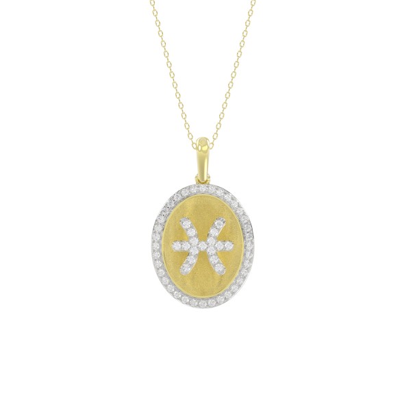 10K YELLOW GOLD 1/3CT ROUND DIAMOND LADIES PENDANT...