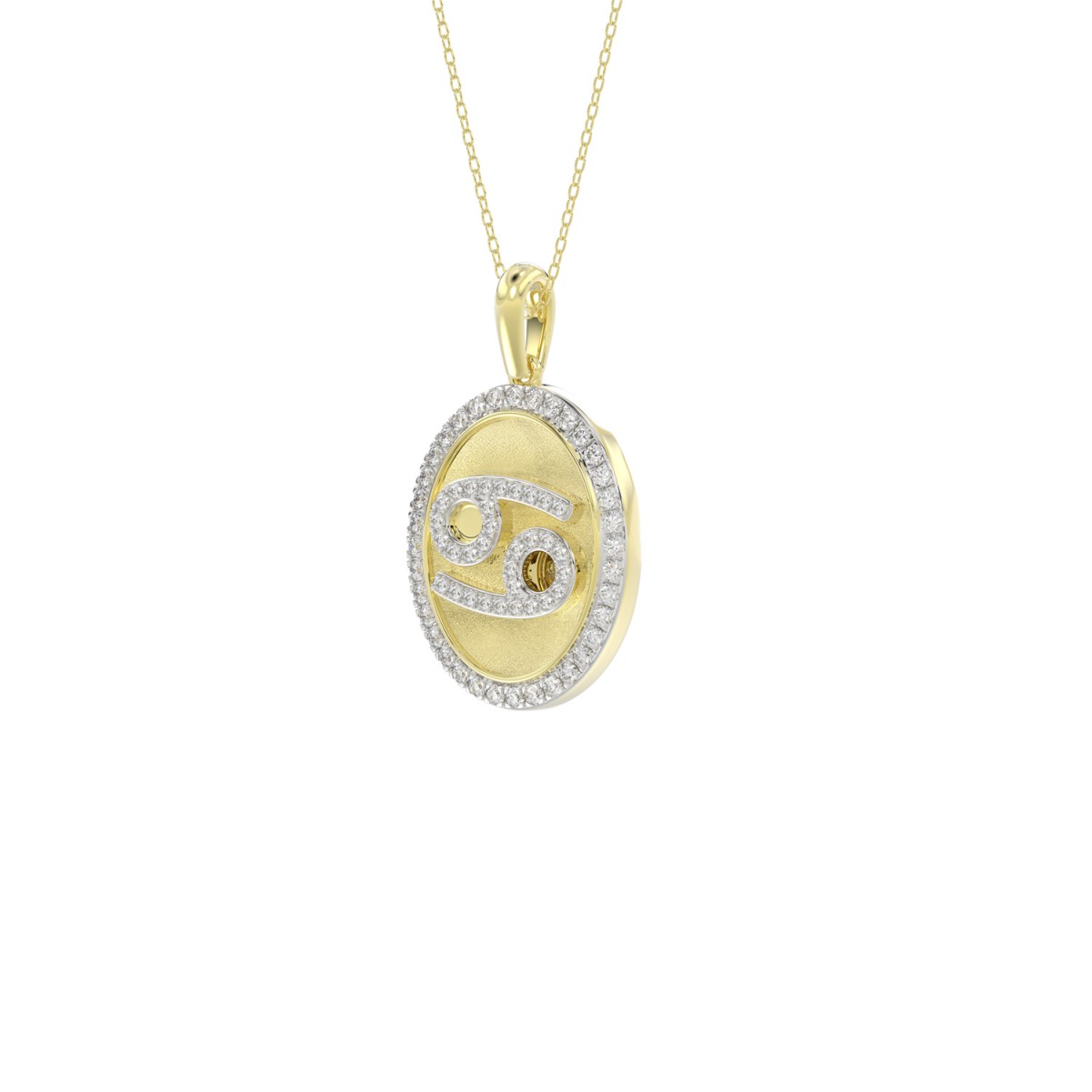 10K YELLOW GOLD 1/3CT ROUND DIAMOND LADIES PENDANT WITH CHAIN 10K YELLOW GOLD 1/3CT ROUND DIAMOND LADIES PENDANT WITH CHAIN