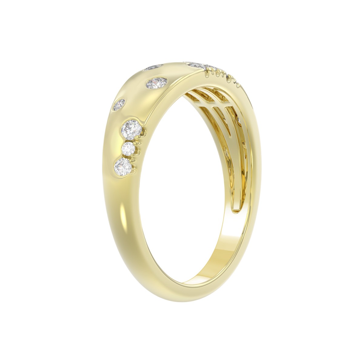 10K YELLOW GOLD 1/3CT ROUND DIAMOND LADIES RING 10K YELLOW GOLD 1/3CT ROUND DIAMOND LADIES RING